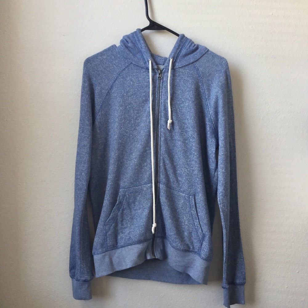 Marled Zip Hoodie